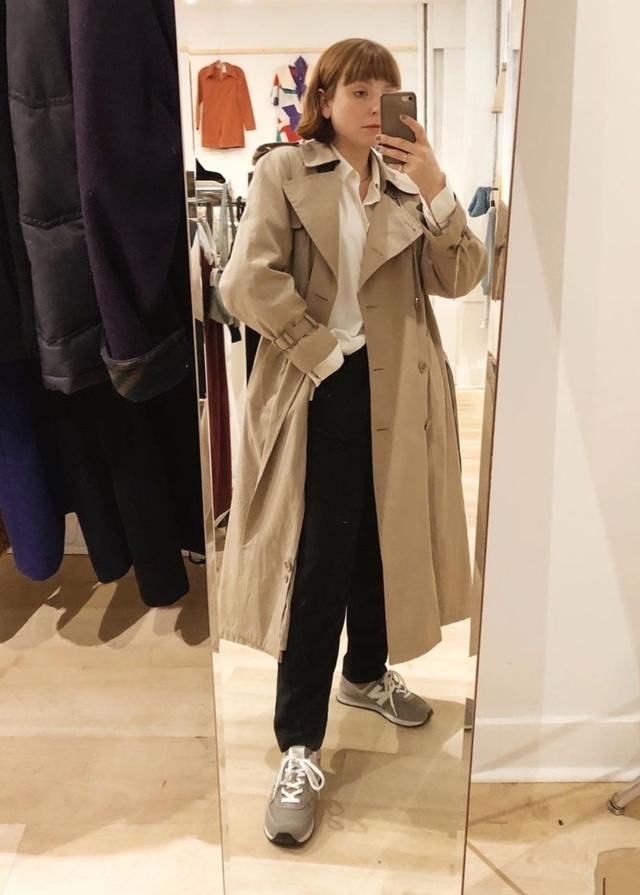  色毛呢大衣■大龄微胖女人春季怎么穿显瘦？跟着这位微胖博主学，你也是女神