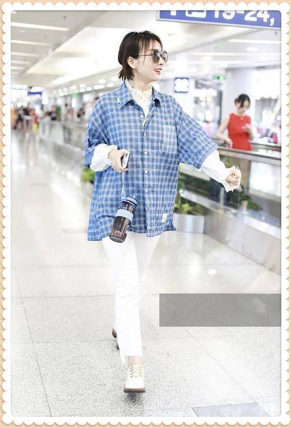 吴昕太自信了吧！160身高穿长衬衫非要露出来，不想却暴露小短腿