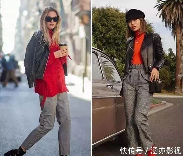 等级@格纹裤难驾驭?不,只要记住这几个搭配要点,时尚感up好几个等级