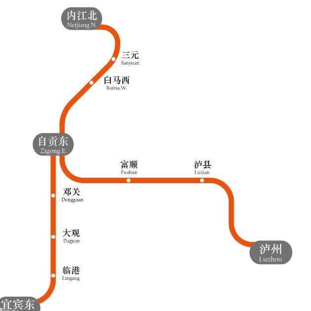  「一条」四川又添一条城际，共设11站，将形成成渝经济区城际快
