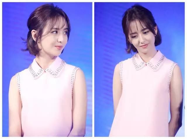 佟丽娅短发接长发不像本人，网友:短发好看，长发有点网红脸