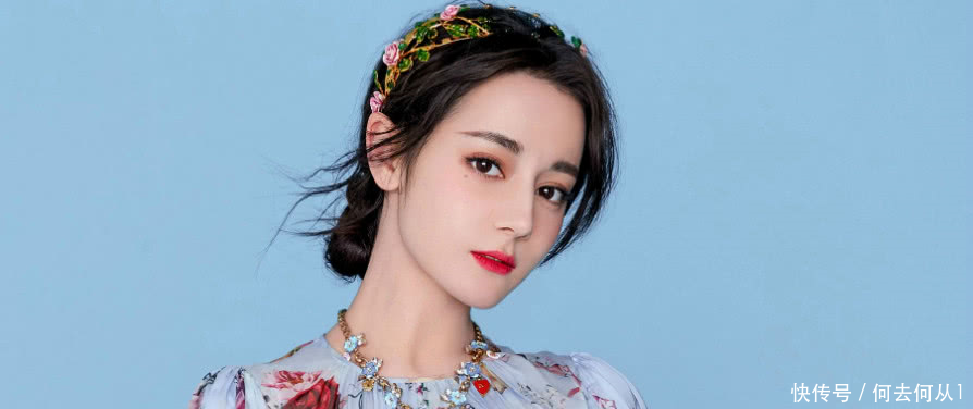 迪丽热巴最拿得出的照片，图3太艳，看还想看