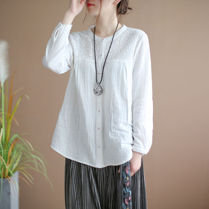 若你也是70后，秋天别穿毛衣，显气质的棉麻装，好穿洋气还减龄