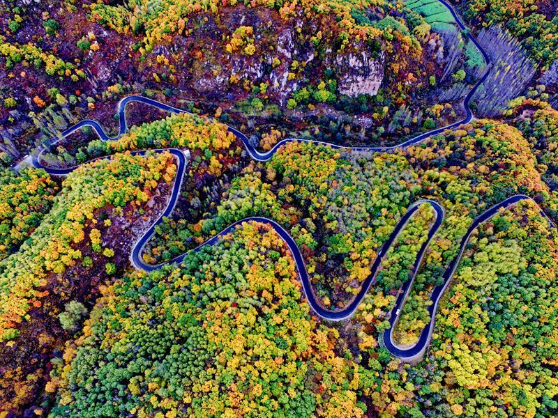 北京乡村彩叶观赏地图 驾车徒步两相宜