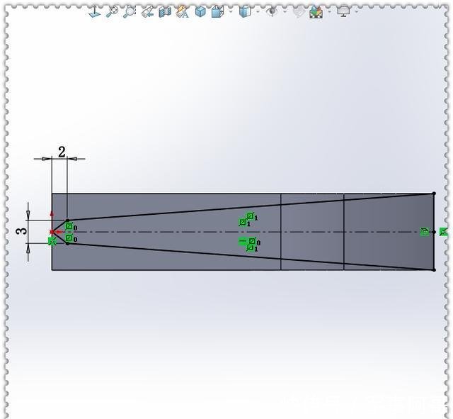 『SolidWorks』用SolidWorks画一个木纹梳子,此图简单到只用10步就可画完了