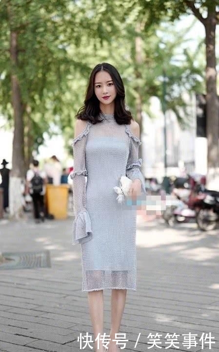  『舒适』连衣裙显优雅纯美的气质，穿起来舒适大方清新唯美