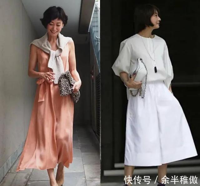 「小裁」女人40岁后穿搭要简约有质感,学习日本时尚女性的穿搭,优雅知性