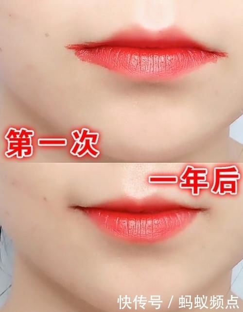 OK■“化妆”第一次VS一年后,口红、眼影还OK,看到眼线:有啥变化?