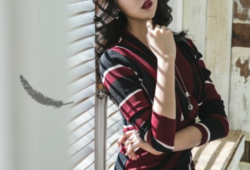 天啊!老婆也太会穿了吧，包臀裙+高跟鞋，分分钟女神范十足