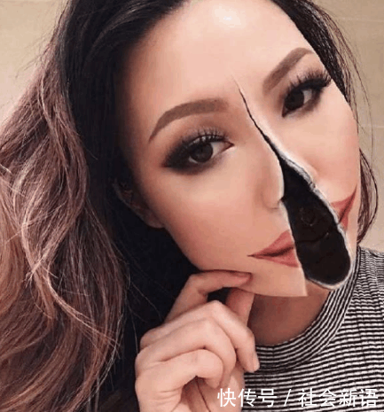 美女为化妆放弃安稳工作, 当看到她画的妆后家人差点晕倒