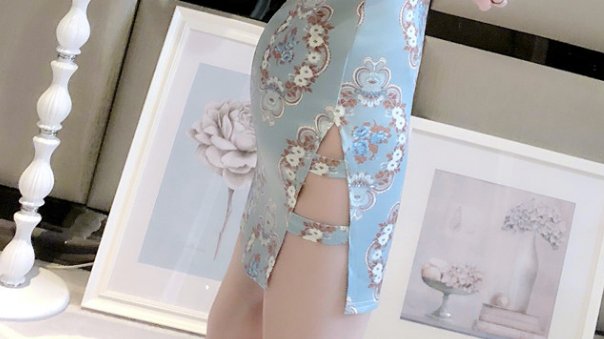 有一种裙叫“包臀裙”,上身美的惊人,都不敢一个人出门了