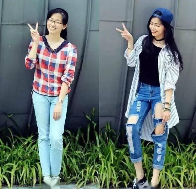  #以看起来#会穿衣服和不会穿衣服的姑娘，差距有多大?