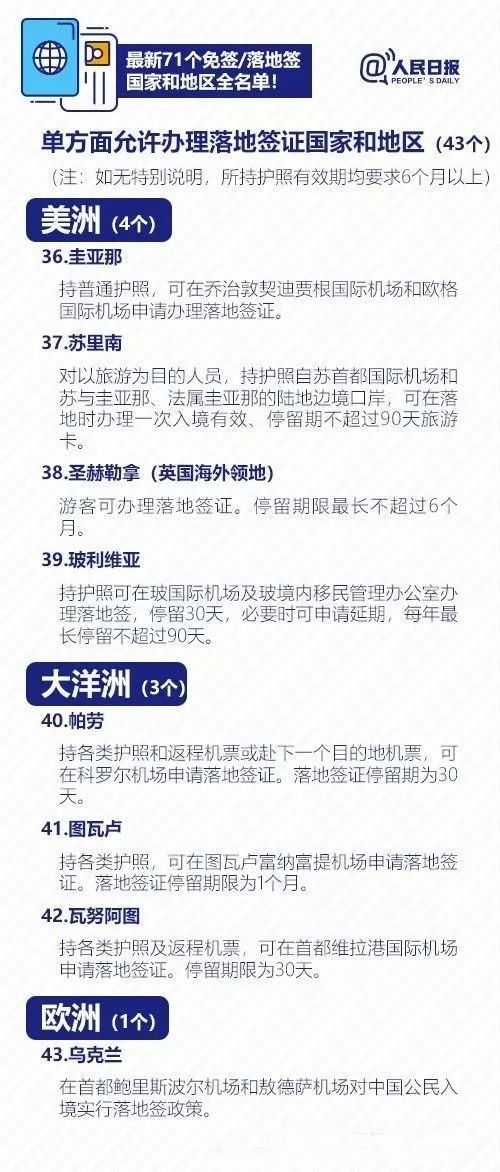 中国护照免签/落地签最新大全又添5个新目的地!热气球和粉色沙滩