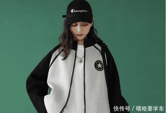 『女生』内敛炫酷的棒球服,女生穿上去太好看了!快来观摩一番吧