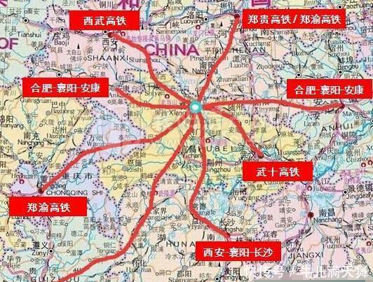 中国新晋两座米字型高铁枢纽城市，均不是省会
