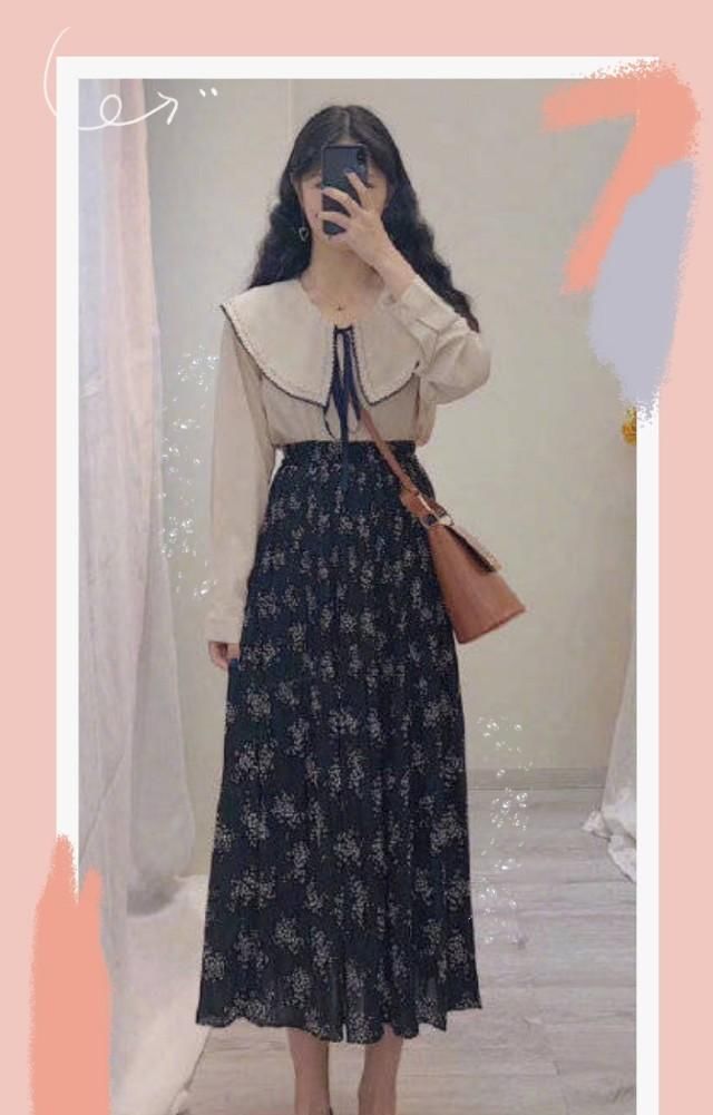  [复古]春日里怎么做个元气少女?橙色系穿搭get起来,复古不失活力!