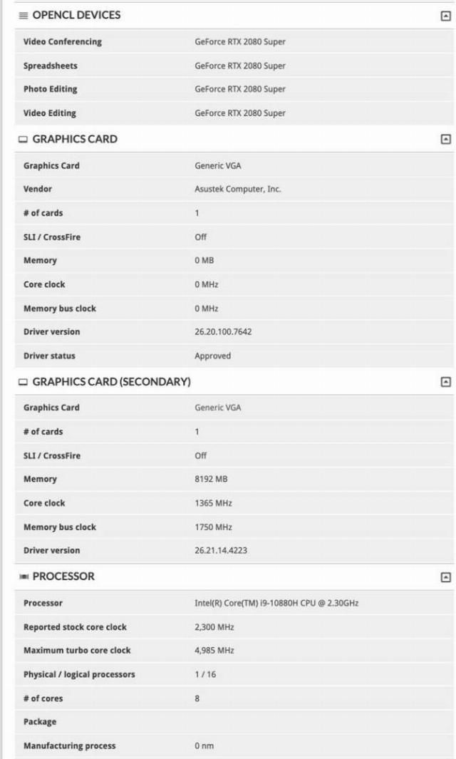 『GHz』次旗舰酷睿i9-10880H曝光,睿频也达到了5GHz