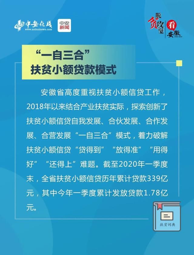  词典：涨知识！九张图带你读懂安徽“扶贫词典”