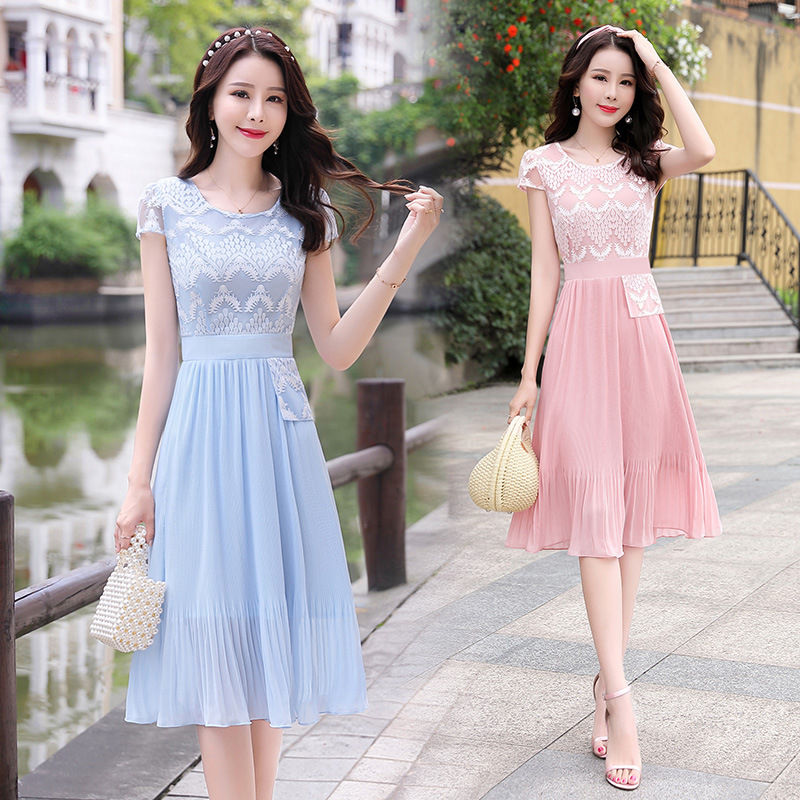 太让人意想不到!这么美的名媛裙，身材不好也能穿出轻奢清新感