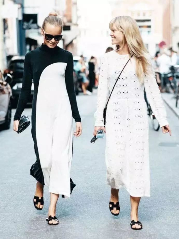 舒适、时尚、显腿长!这个夏天，时髦界都在pick澡堂拖!