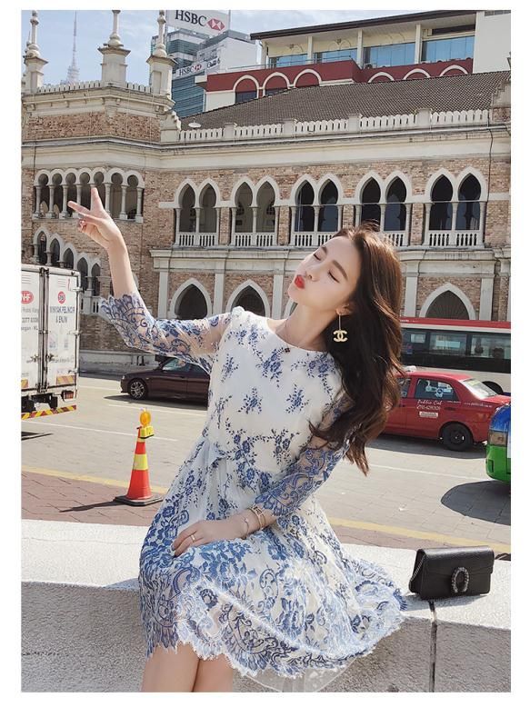 我的天!媳妇也太会打扮了，穿这样的连衣裙，女人味爆棚