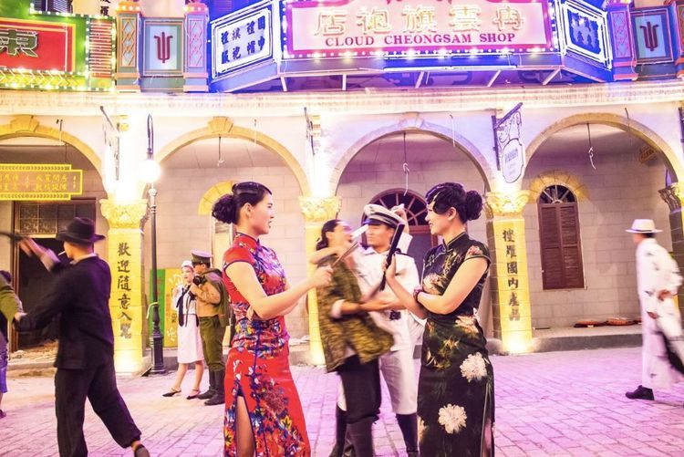 横店游玩指南之穿越到民国：逛广州街，吃在“老香港”！