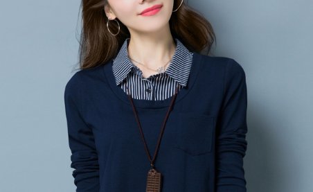 女人长再美，紧身衣也别穿!初秋大码装+小脚裤，洋气好看还迷人