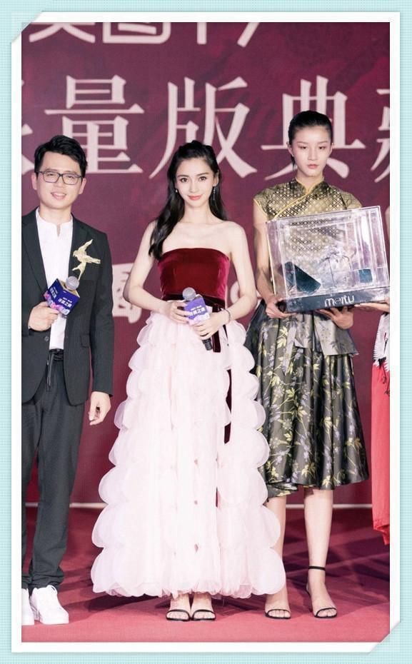 马伊琍不得了!42岁穿抹胸裙比29岁baby还性感,网友:彻底服气!