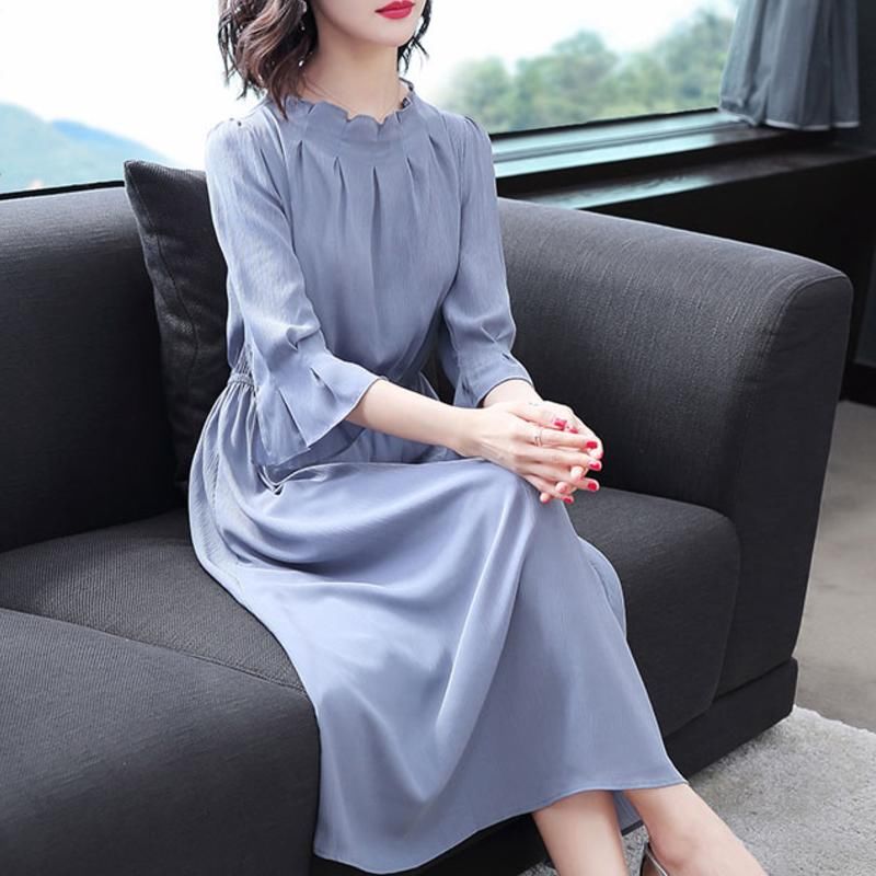 难怪老婆一发工资就买这“一步裙”,贼美,尽显女人味