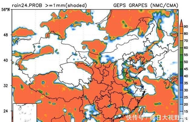  [降雨]山东降雨概率超8成！连续性降雨侵袭，雨水将落在山东以下