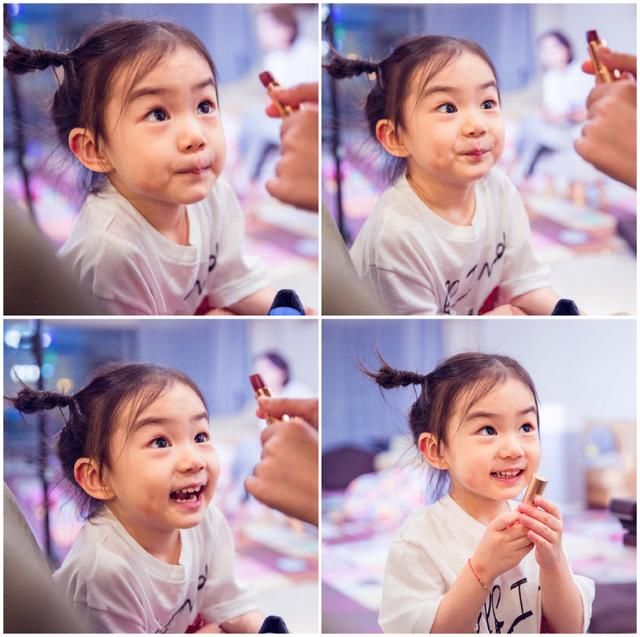 戚薇真舍得给女儿穿衣服！时髦养眼又壕气，贾静雯胡可真该学学