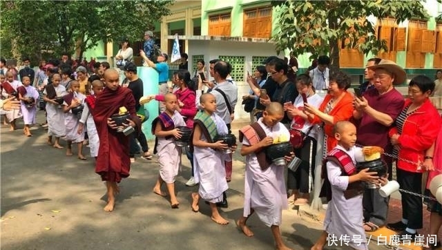 全缅甸最大的僧院，看一场震撼的千人僧饭，这里的生活就是修行