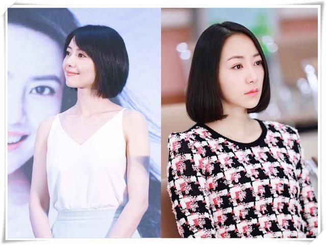 没有高圆圆的颜值真别剪短发了，像韩雪一样老成大妈就很尴尬了!