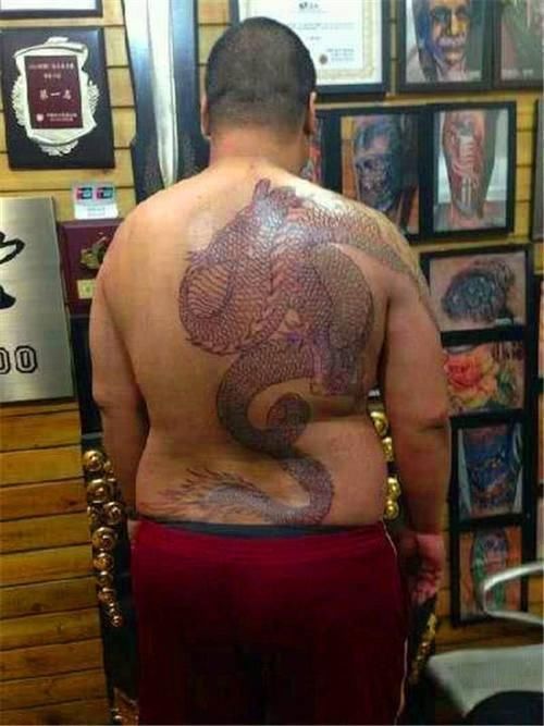 #会不会#纹身后变胖,纹身的图案会发生什么变化?答应我,看完别笑