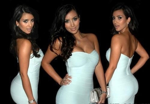 38岁金卡戴珊:逆天臀部太性感，最后一张连保安都忍不住偷看!