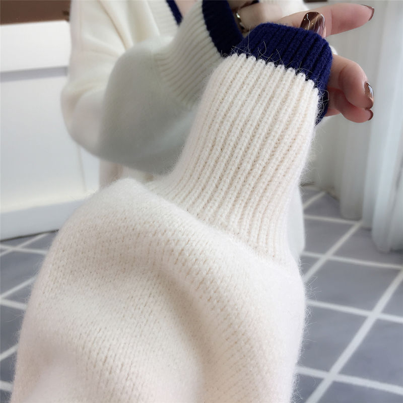 难怪，老婆把毛衣扔了，刚上新针织衫，搭配小脚裤，想不嫩都难啊