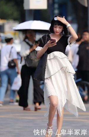  『白皙』街拍：这才是实力派女神，你同意吗？