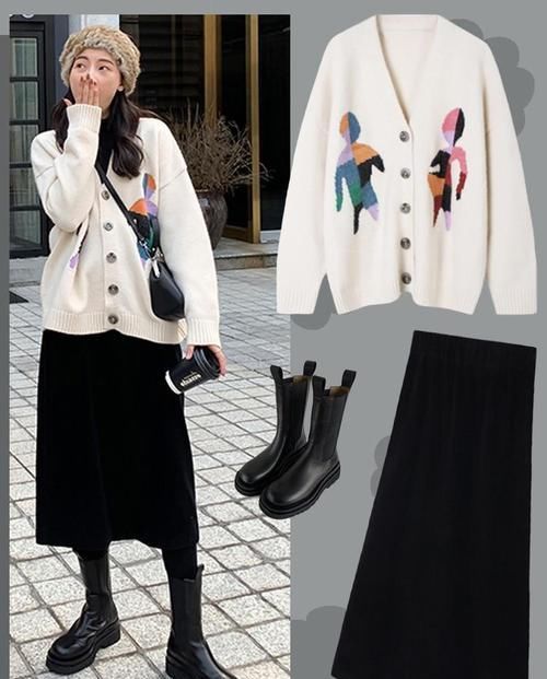  『针织』春季的穿搭里少不了舒适百搭的针织开衫，轻松打造简约洋气日系风