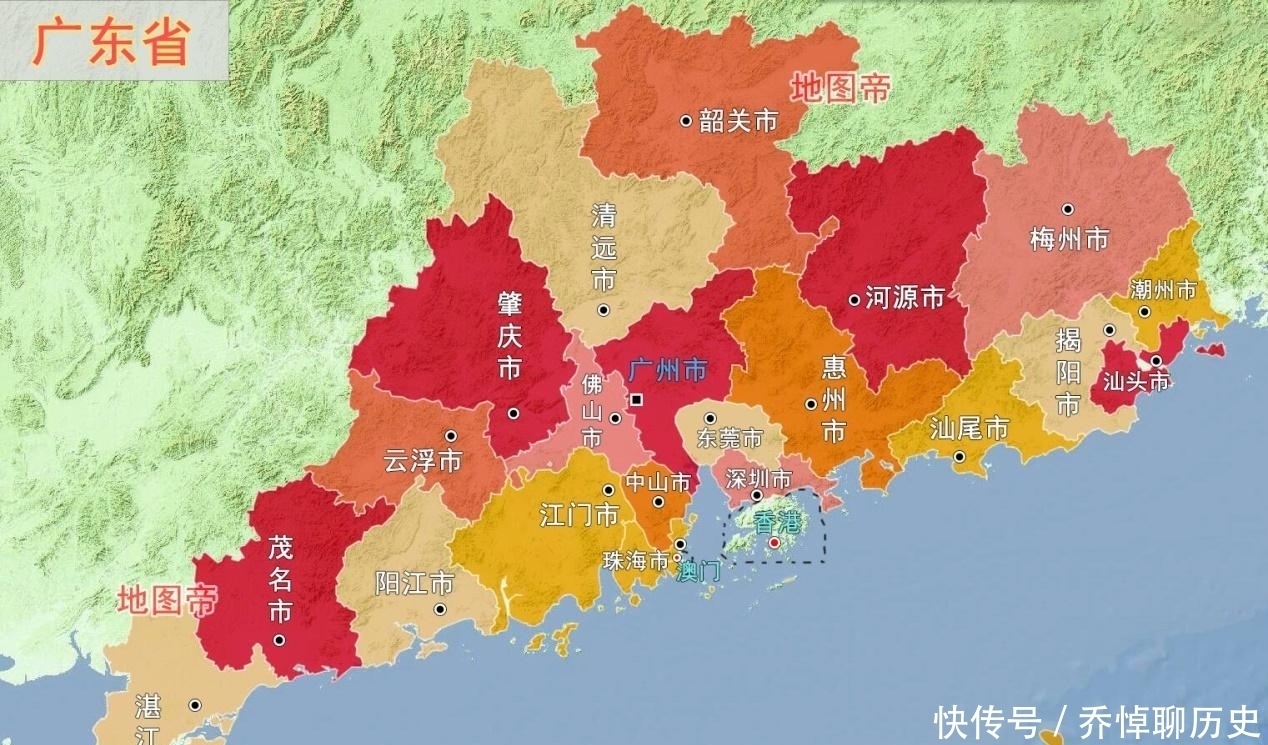  廉江市■广东廉江市有块飞地，为何不就近划到茂名？