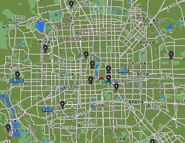 从教堂洋楼到鸟巢大裤衩：我们画了史上最全的“北京洋建筑地图”