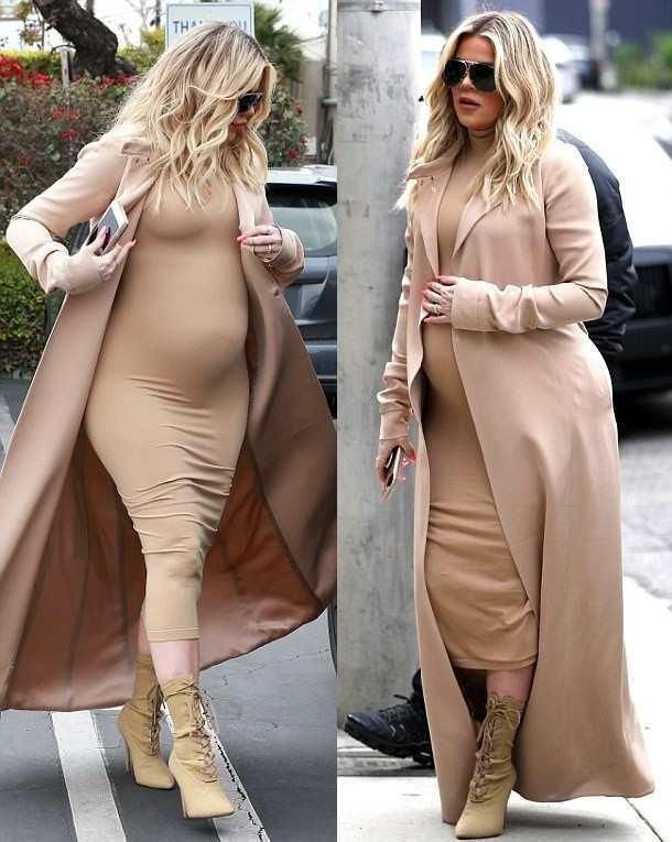 科勒卡戴珊与母亲外出购物,为越来越近的分娩做准备