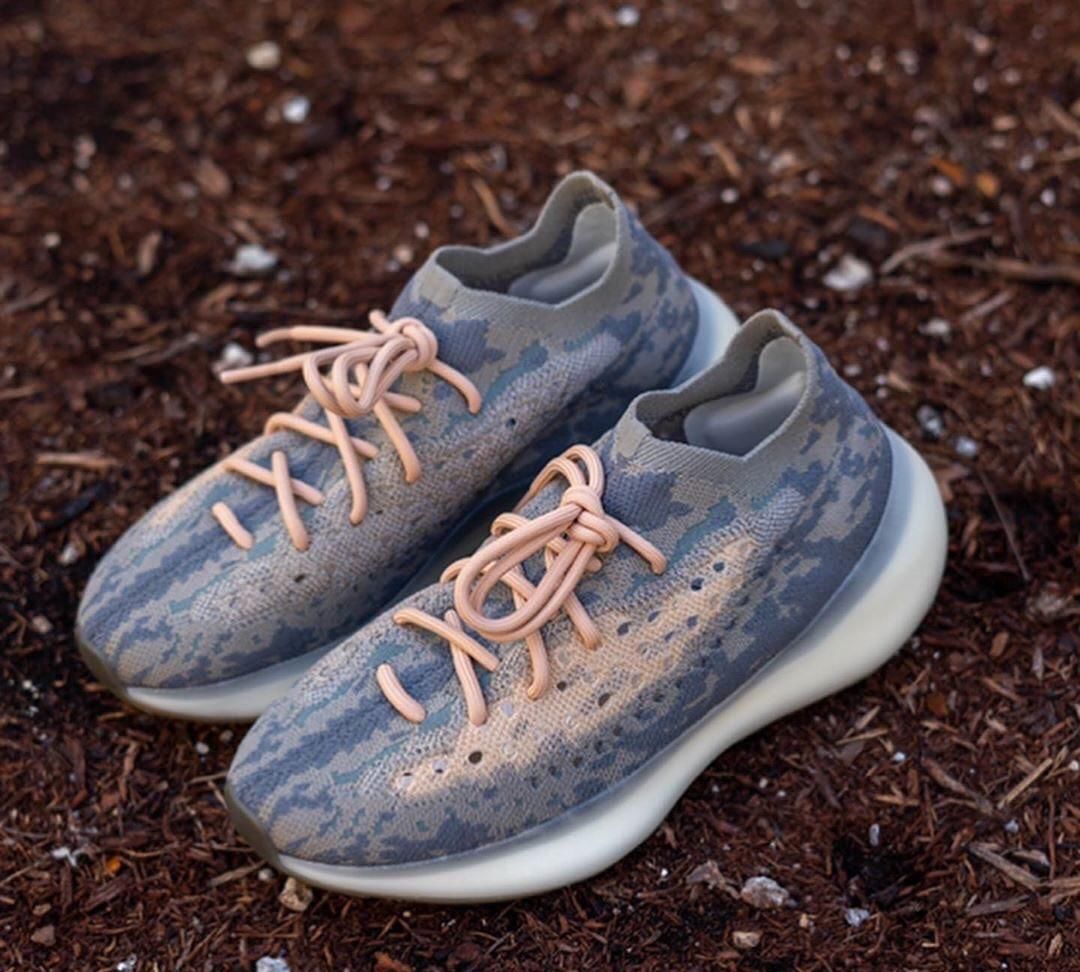 【冰蓝】冰蓝和黏土!Yeezy 380曝光两款新配色,夏季登场