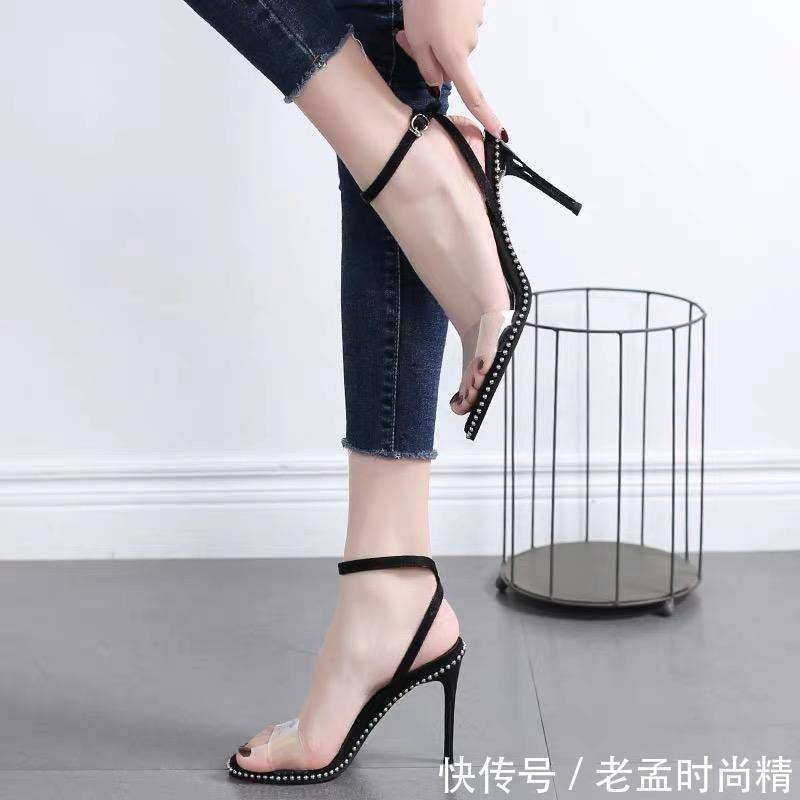 男友|男友疯狂爆灯的细跟凉鞋, 精致时尚又百搭, 性感指数爆表