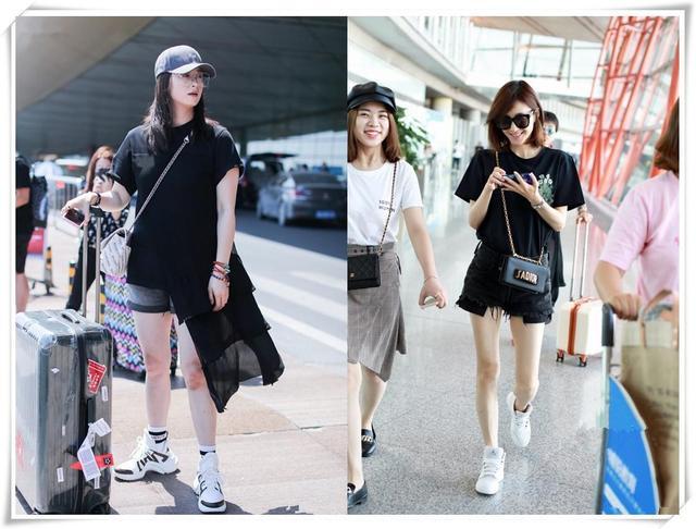 看了王丽坤的短裤，再看看蒋欣，终于明白女明星为什么拼命减肥了