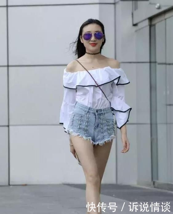 「快乐」街拍穿搭:你不配得到快乐,疼爱我的只有自己!