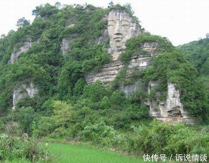 贵州深山处发现一尊大佛, 比乐山大佛头部高出4米, 可惜烂尾了