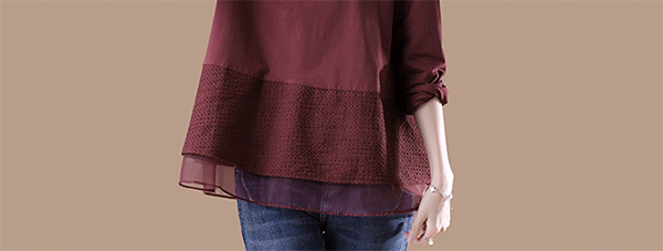 中秋回老家，建议70后女人穿:秋小衫+黑裤子，好看不贵有气质