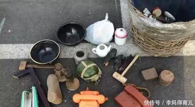  古玩市场@农村这些不起眼的老物件,农民没在意
