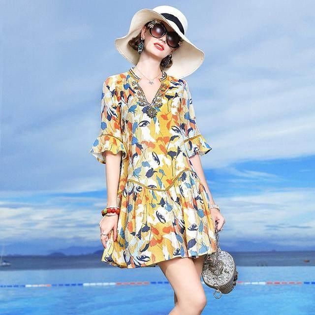 这些7月新款连衣裙太火了，气质优雅，精致十足，超有女人味