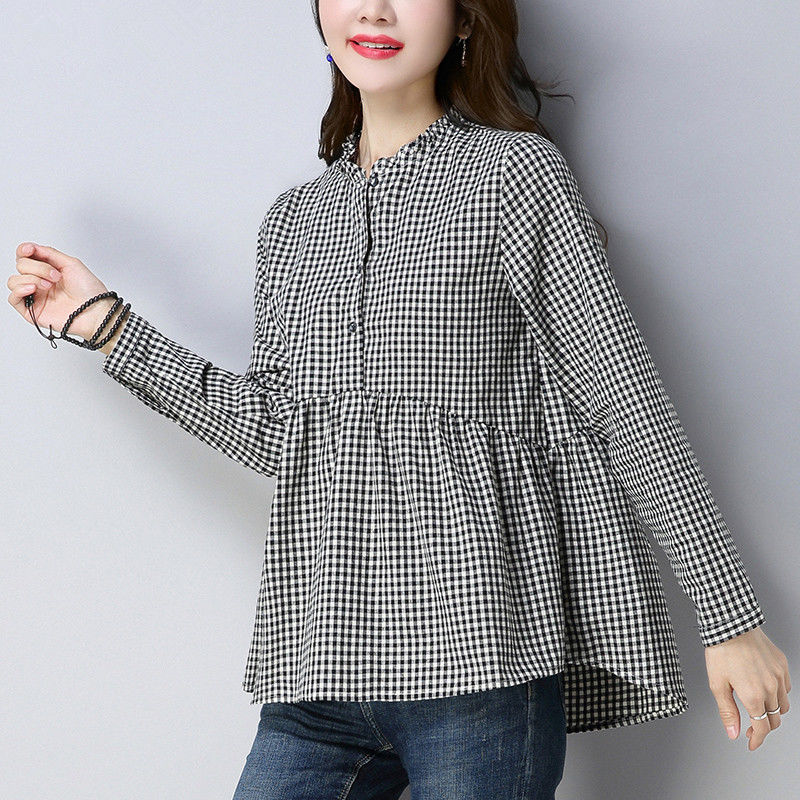 别再穿去年的连衣裙了!今秋流行穿这样的娃娃衫，连背影都美爆